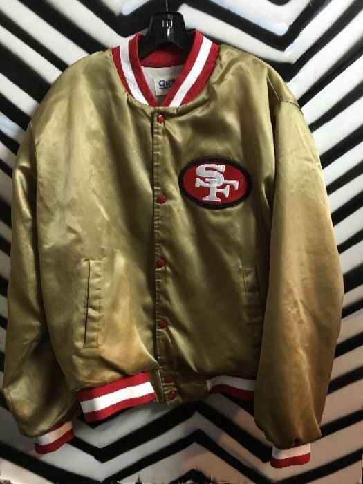 49ers gold jacket