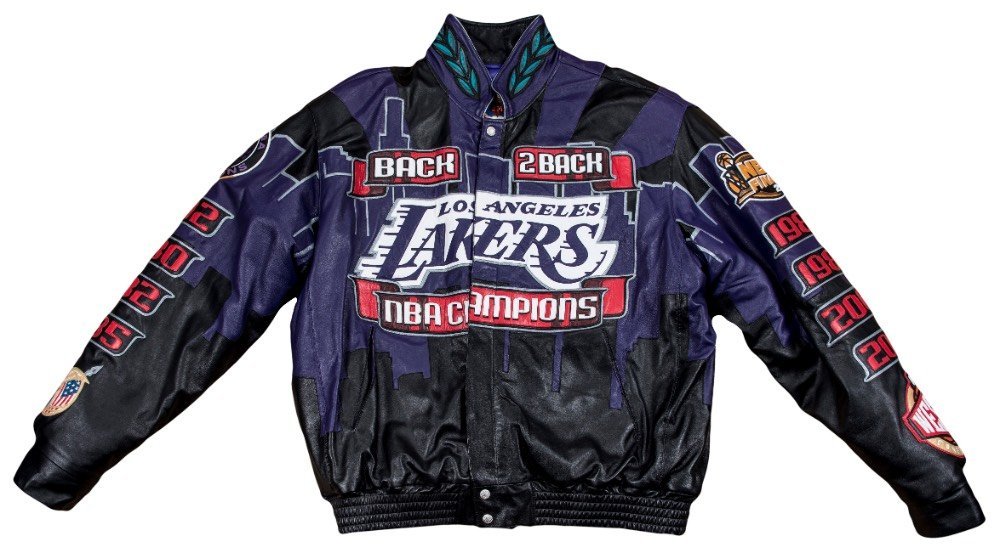 jeff hamilton lakers jacket 2001