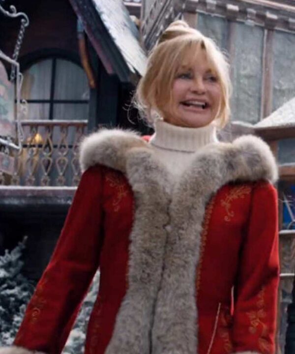 Goldie Hawn Christmas Chronicles 2 Coat