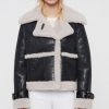 Women Arlo Shearling Leather Jacket
