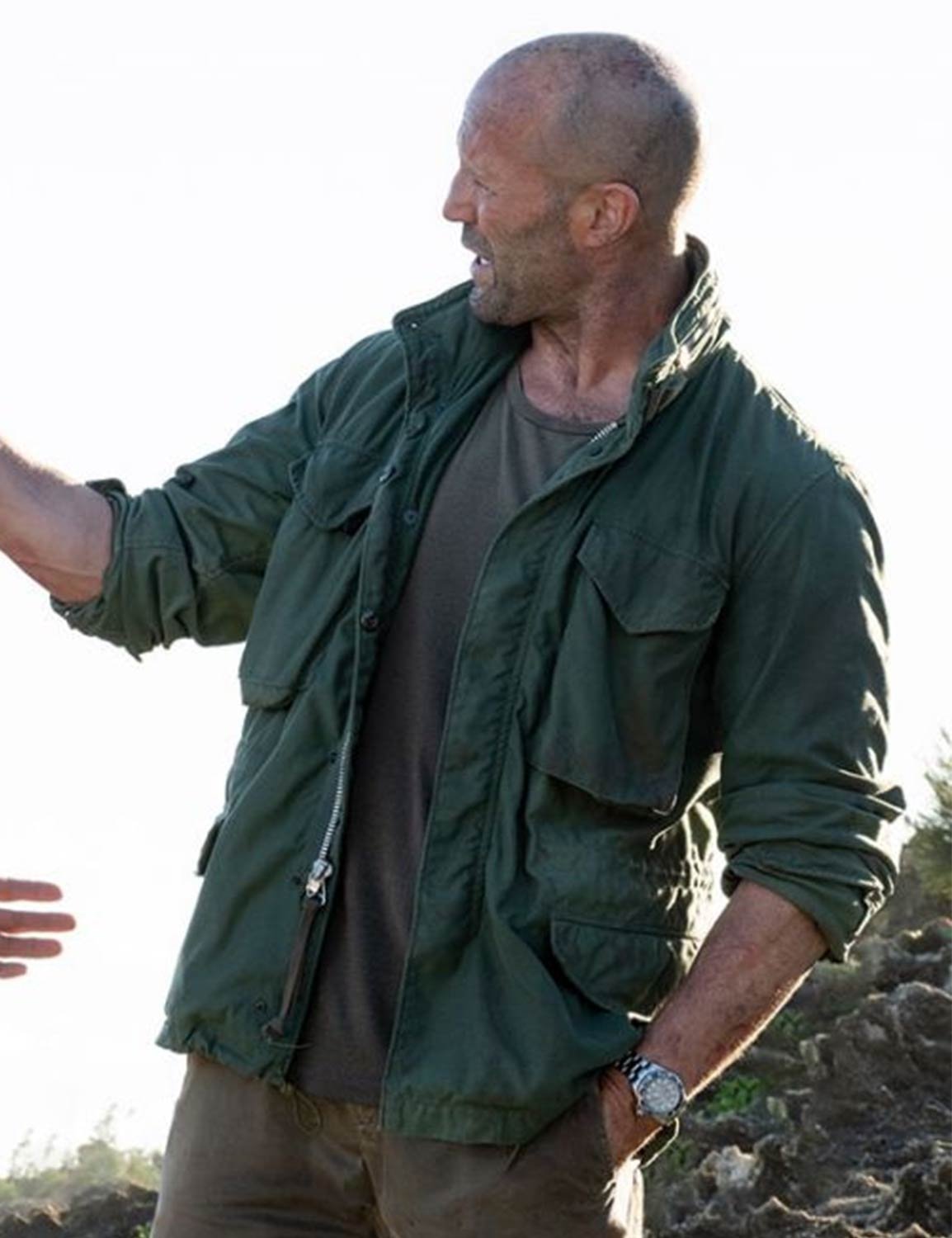 hobbs and shaw green jacket