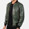 Shane Green Bomber Leather Jacket