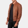 Shane Brown Bomber Leather Jacket