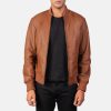 Shane Brown Bomber Leather Jacket