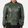 Shane Green Bomber Leather Jacket