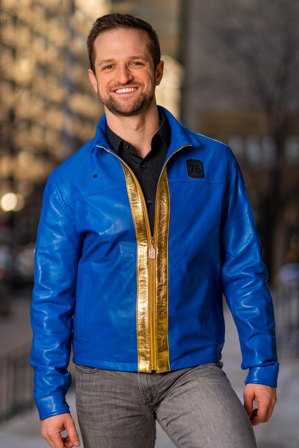 VAULT FALLOUT 76 LEATHER JACKET