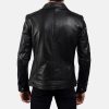 Legacy Black Leather Motorcycle Jacket