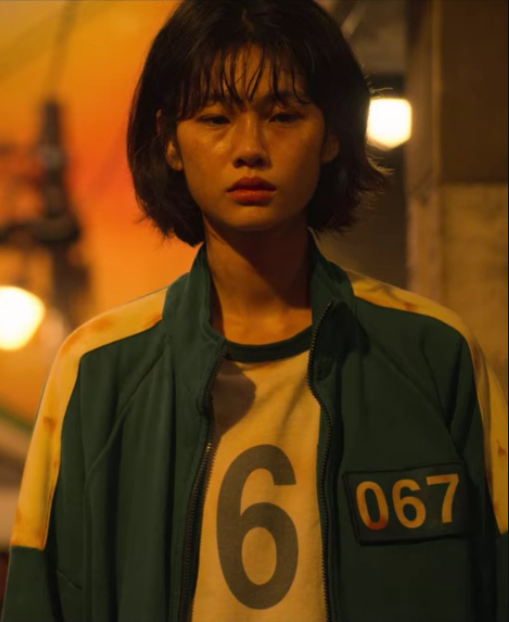 Ji-Yeong squid game yuuki luna 067 track jacket