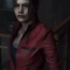 Resident Evil 2 Remake Claire Redfield Red Biker Jacket