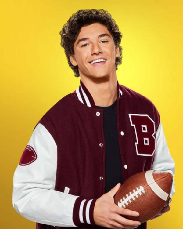 Saved By The Bell S02 Belmont Cameli Letterman Jacket