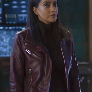 Supergirl S06 Azie Tesfai Leather Jacket