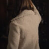 The Morning Show Jennifer Aniston White Fur Coat