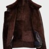 Distressed-B3-Mens-Brown-Shearling-Leather-Jacket 1