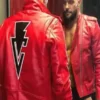Finn Balor WWE Red Leather Jacket