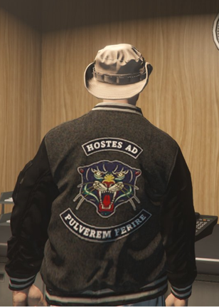 GTA 6 Panther Letterman Jacket
