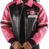 Pink Soda Club Pelle Pelle 78 Stud Leather Jacket