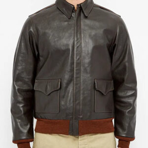 Vintage-Style-Military-Brown-A-2-Flight-Jacket