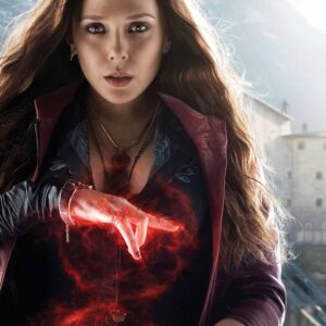 Age of Ultron Scarlet Witch Leather Jacket