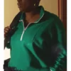 9-1-1 Season 5 Henrietta Wilson Green Half-Zip Sweatshirt
