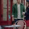 Lucas Bravo Emily In Paris Gabriel Green Cotton Jacket