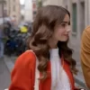 Emily Cooper Emily in Paris S02 Lily Collins Orange Jacket