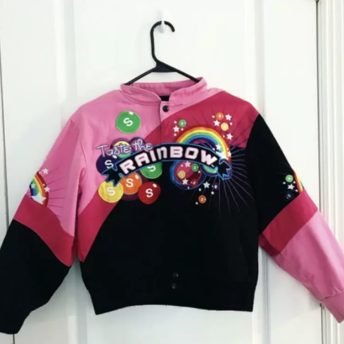 skittles racing jacket