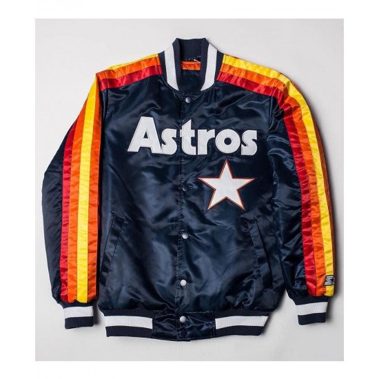 blue sparkly astros jacket