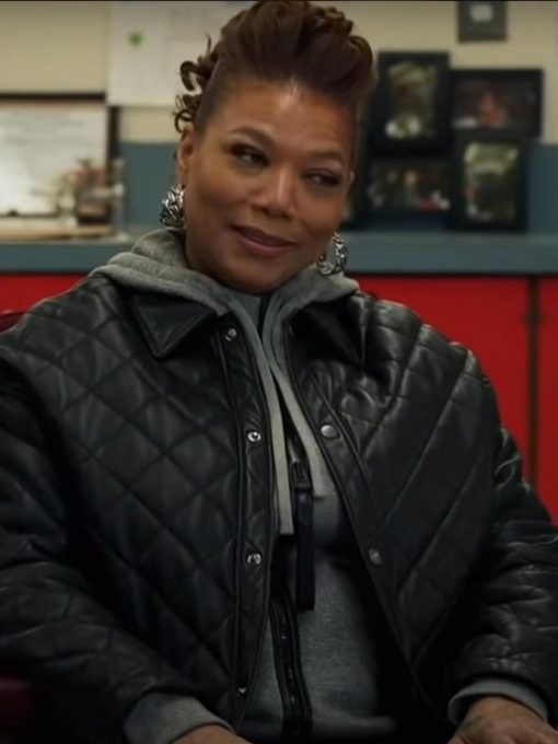 The-Equalizer-Queen-Latifah-Quilted-Jacket