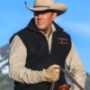 Yellowstone Kevin Costner Black Vest