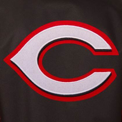 Cincinnati Reds JH Design Poly Twill Jacket 2