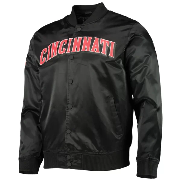 Cincinnati Reds Pro Standard Wordmark Satin Jacket 1