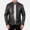Dean-Black-Leather-Biker-Jacket