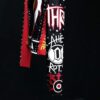 Hzikk Punk Rock Black And Red Leather Jacket 3