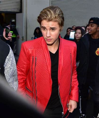 Justin-Bieber-Michael-Jackson-Inspired-Red-Jacket
