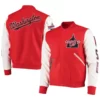 Men Washington Nationals Pro Standard Varsity Logo Jacket