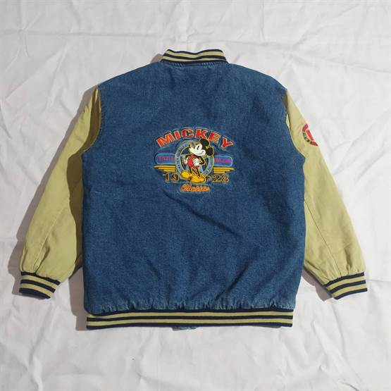 Mickey Mouse Vintage Varsity Jacket | FLJ