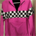 Nascar Checkered Pink Windbreaker Jacket