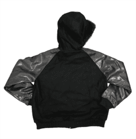 Pelle-Pelle-Womens-Black-Snake-Print-Wool-Jacket-2022