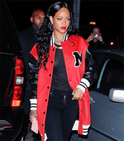 Singer-Rihanna-Long-Varsity-Coat