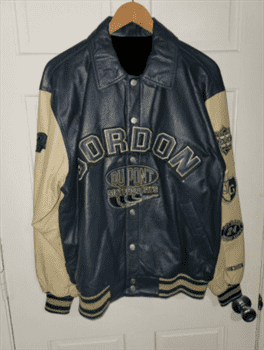 Vintage Nascar Jeff Gordon Leather Jacket