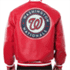 Washington Nationals Varsity Leather Red Jacket