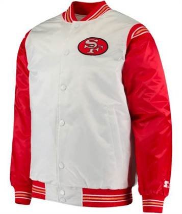 Rare San Francisco 49ers Jeff Hamilton Leather Jacket (L) – Retro