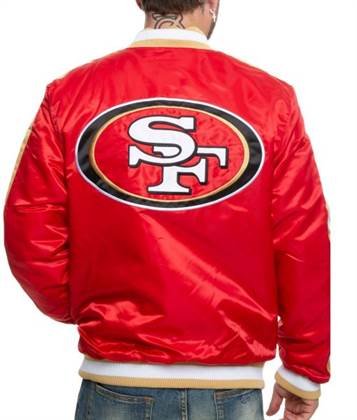 san-francisco-49ers-red-satin-jacket