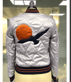70’s Silver Wings Bomber Jacket.