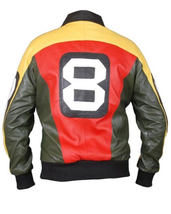 8 Ball David Puddy Leather Jacket