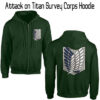 ATTACK ON TITAN SURVEY CORPS HOODIE