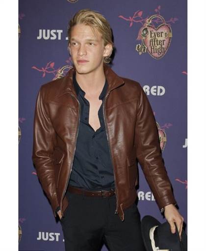 Cody Simpson Hollywood Brown Leather Jacket