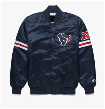 Starter Texans Satin Jacket | FLJ