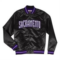 Lightweight Satin Jacket Sacramento Kings