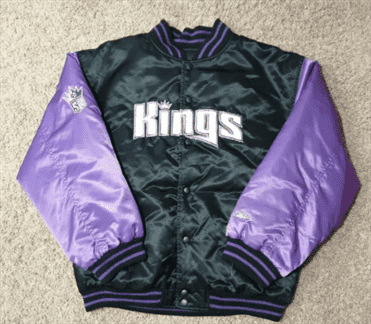 sacramento kings vintage jacket